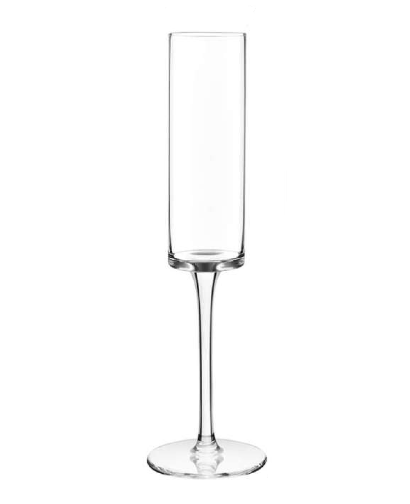 Stylish simple square shape champagne glass for bars and cocktails Cyprus