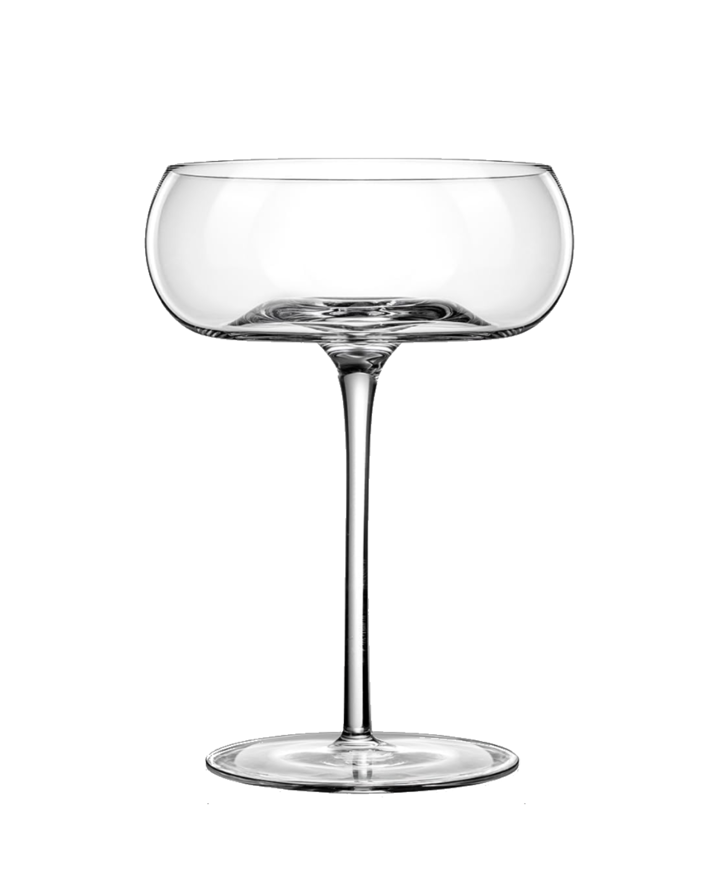 Stylish COUPE cocktail glass by Grand Mile for bars and restaurants in Cyprus